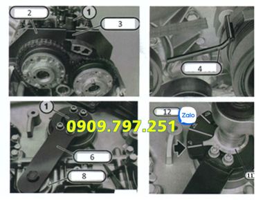 Bộ dưỡng cam BMW N62 N73