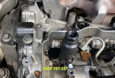 Bộ cảo kim phun dầu diesel bằng khí nén
