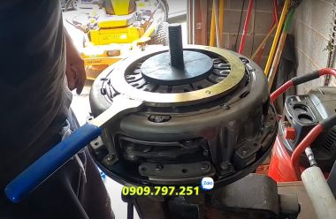 Cảo tháo lắp ly hợp kép hộp số DSG DCT DPS6 xe Ford