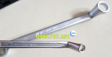 Bộ cờ lê 2 đầu vòng nghiêng 75 độ 08 chi tiết JTC K6081