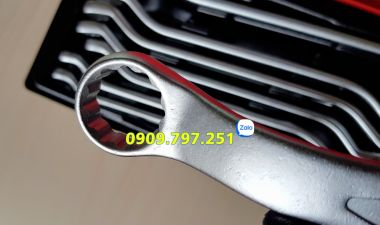 Bộ cờ lê 2 đầu vòng nghiêng 45 độ 08 chi tiết JTC K6082