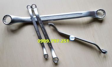 Bộ cờ lê 2 đầu vòng nghiêng 45 độ 08 chi tiết JTC K6082