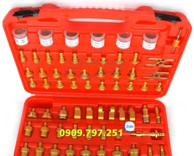 Bộ đầu nối kiểm tra rò rỉ hệ thống lạnh dòng xe Châu Á