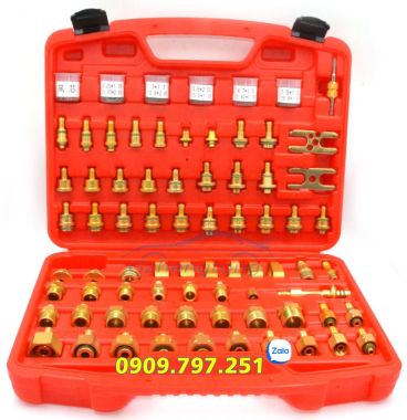 Bộ đầu nối kiểm tra rò rỉ hệ thống lạnh dòng xe Châu Á