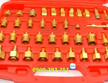 Bộ đầu nối kiểm tra rò rỉ hệ thống lạnh dòng xe Châu Á