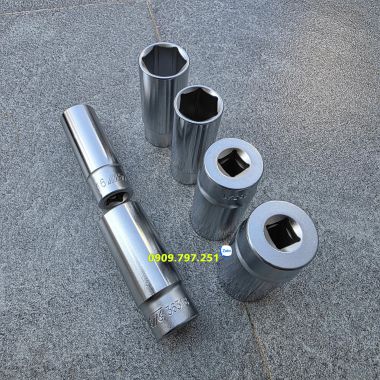 JTC K3161 Bộ đầu tuýp dài 6 cạnh 6-22mm 16 chi tiết Đài Loan