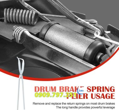 Bộ dụng cụ sửa chữa phanh tang trống 8 chi tiết