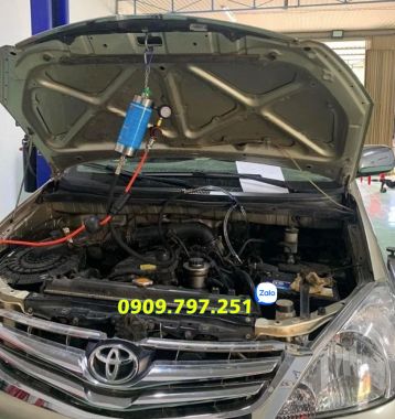 Bộ dụng cụ vệ sinh kim phun buồng đốt ô tô trực tiếp