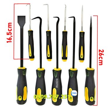 Bộ móc tháo sin gioăng phốt nhớt 09 chi tiết