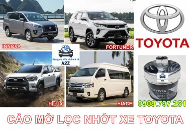 Cảo mở lọc nhớt Toyota Innova Toyota Fortuner Toyota Hiace Toyota Hilux
