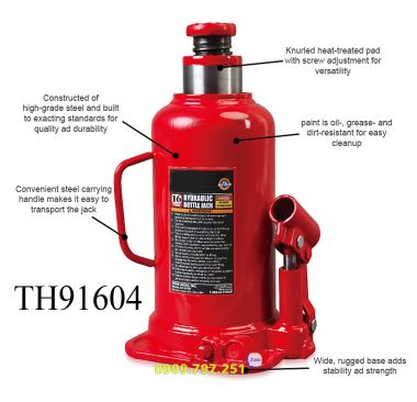 Con đội chai thủy lực 16 tấn Torin TH91604