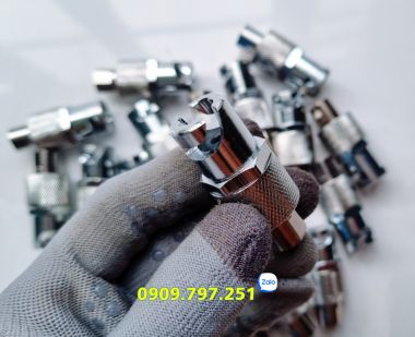 Đầu bơm mỡ bò đầu xoáy