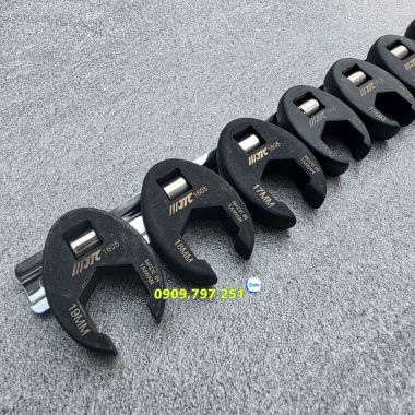 JTC 1605 Bộ đầu cờ lê tháo ống dầu 10-19mm