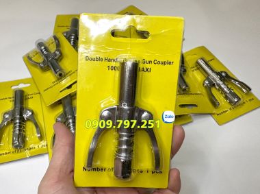 Đầu kẹp bơm mỡ, kẹp bơm mỡ 6 chấu