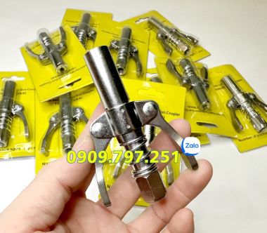 Đầu kẹp bơm mỡ, kẹp bơm mỡ 6 chấu