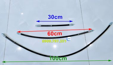 Dây bơm mỡ bò 30cm 60cm 1 mét