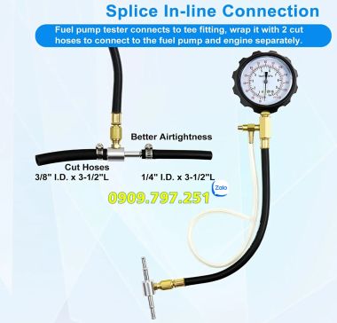 Đồng hồ đo áp suất bơm xăng