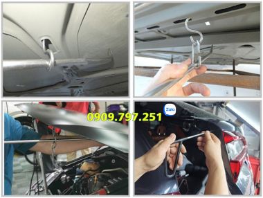 Bộ dụng cụ sửa chữa vết móp trên xe ô tô 25 chi tiết