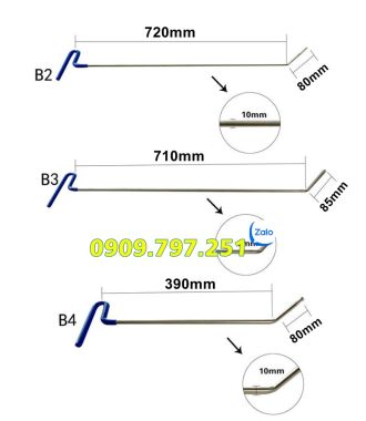 Bộ dụng cụ sửa chữa vết móp trên xe ô tô 25 chi tiết