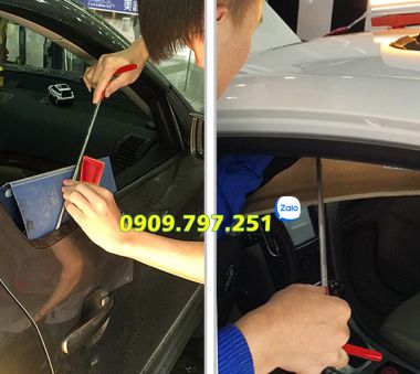 Bộ dụng cụ sửa chữa vết móp trên xe ô tô 25 chi tiết