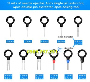 Bộ dụng cụ tháo giắc điện ô tô xe máy 66 chi tiết