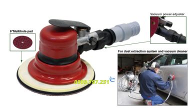 Máy chà nhám tròn 6 inch Shinano SI-3121-6 Nhật Bản