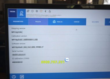 Máy đọc lỗi tàu thuỷ Texa TXB2 và phần mềm IDC6 Marine
