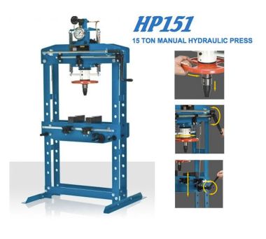 Máy ép thuỷ lực 15 tấn Jolong HP151