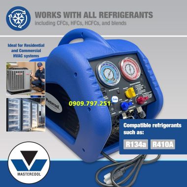 Máy thu hồi gas lạnh Mastercool 69000-220