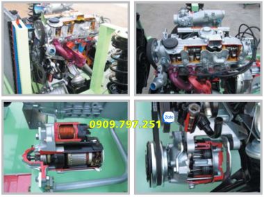 Mô hình đào tạo cấu trúc hệ thống truyền động xe 2 cầu Daesung G3 G-070201