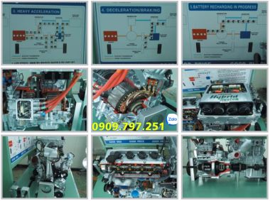 Mô hình đào tạo cấu trúc hệ thống xe Hybrid Daesung G3 G-080501