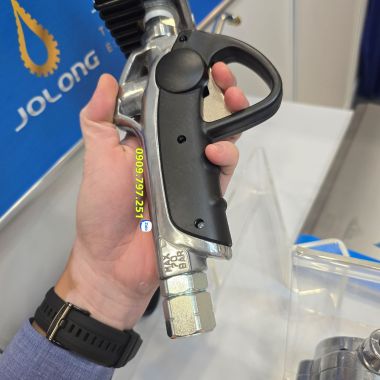 Súng bơm nhớt có đồng hồ đo lưu lượng điện tử Jolong G102