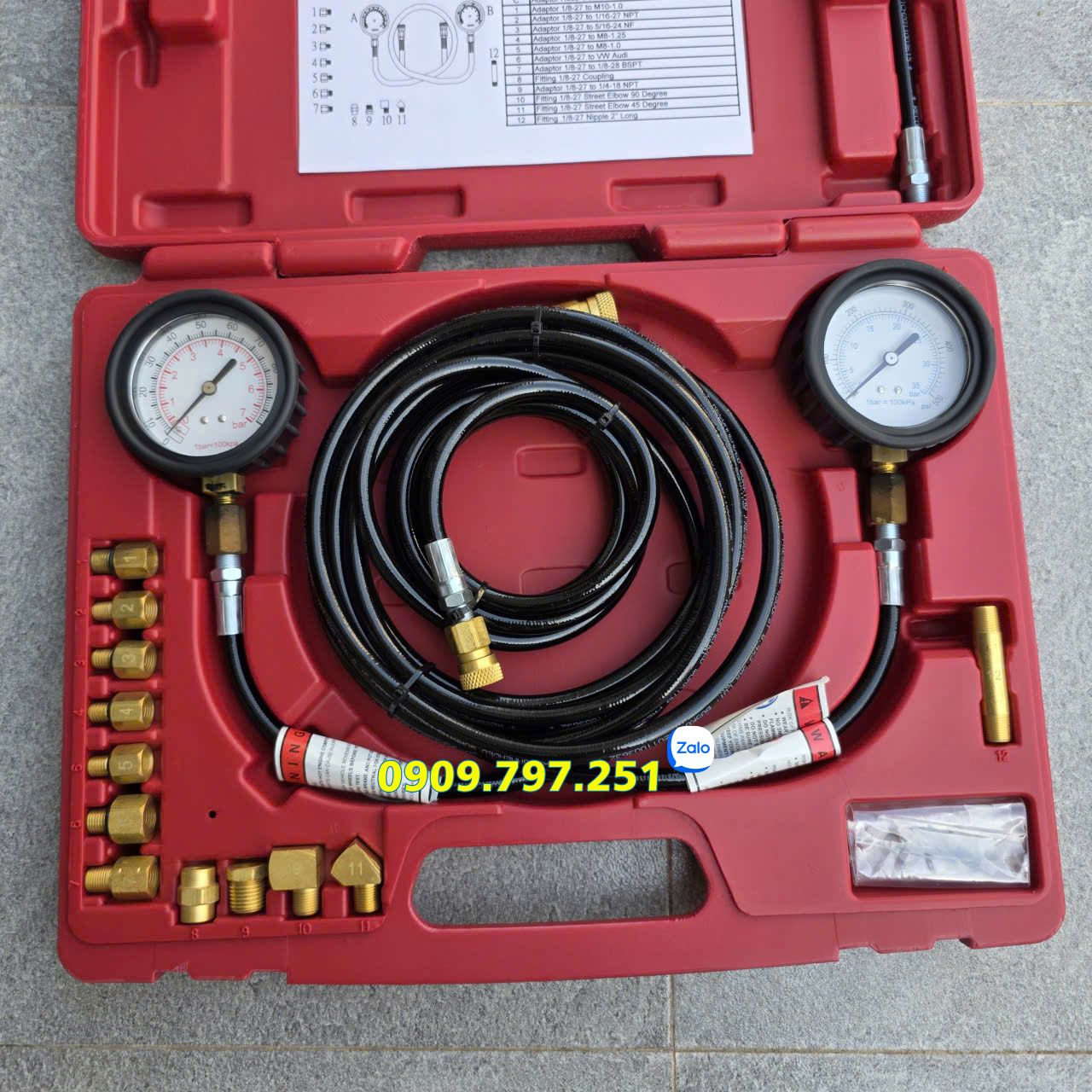 Đồng hồ kiểm tra áp suất nhớt hộp số tự động JTC 4250