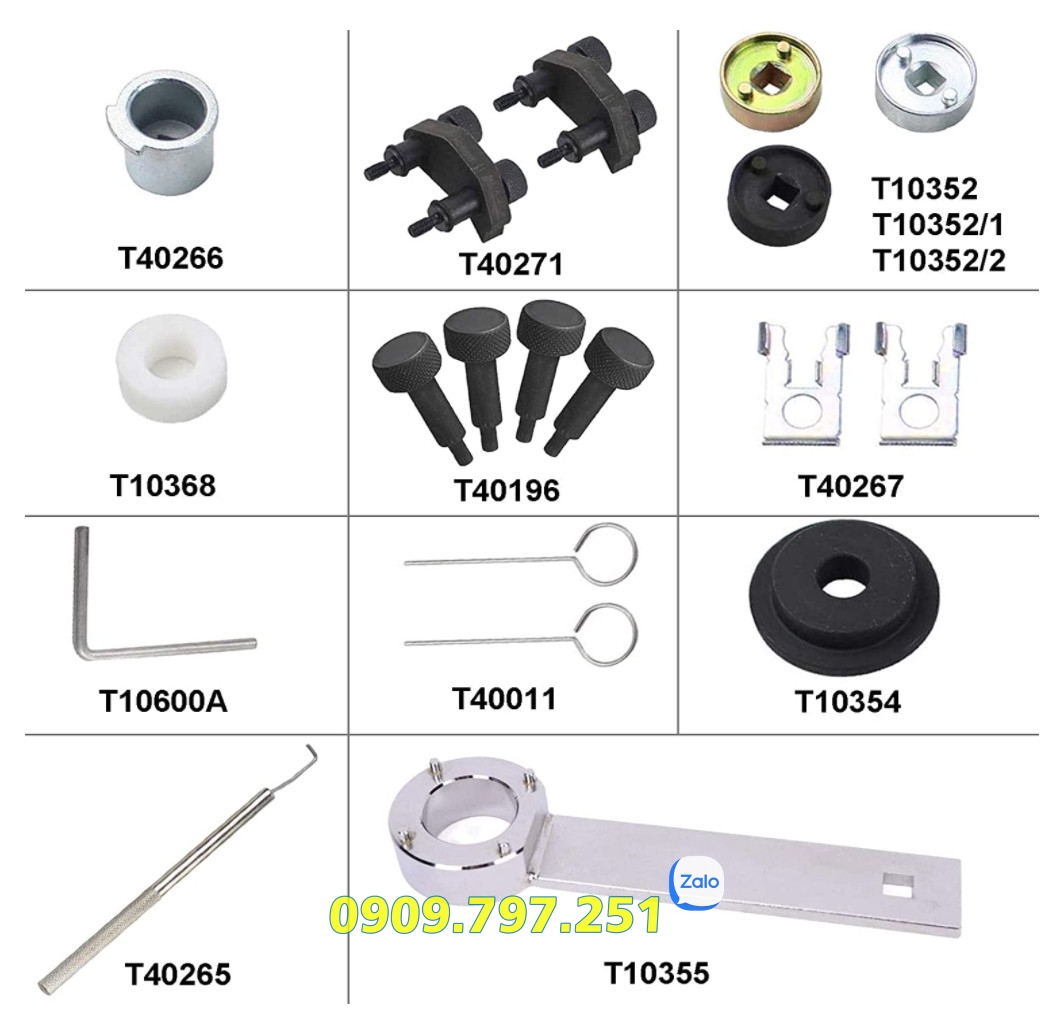 Bộ dưỡng cam Audi Q5 A4 A5 TT 1.8 2.0 TSI TFSI