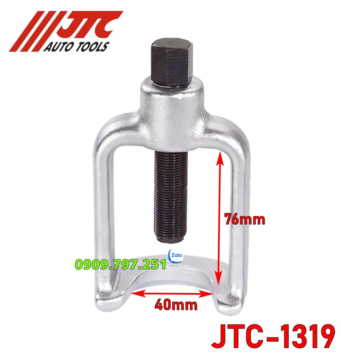 Cảo rô tuyn trụ hàm 40mm JTC 1319