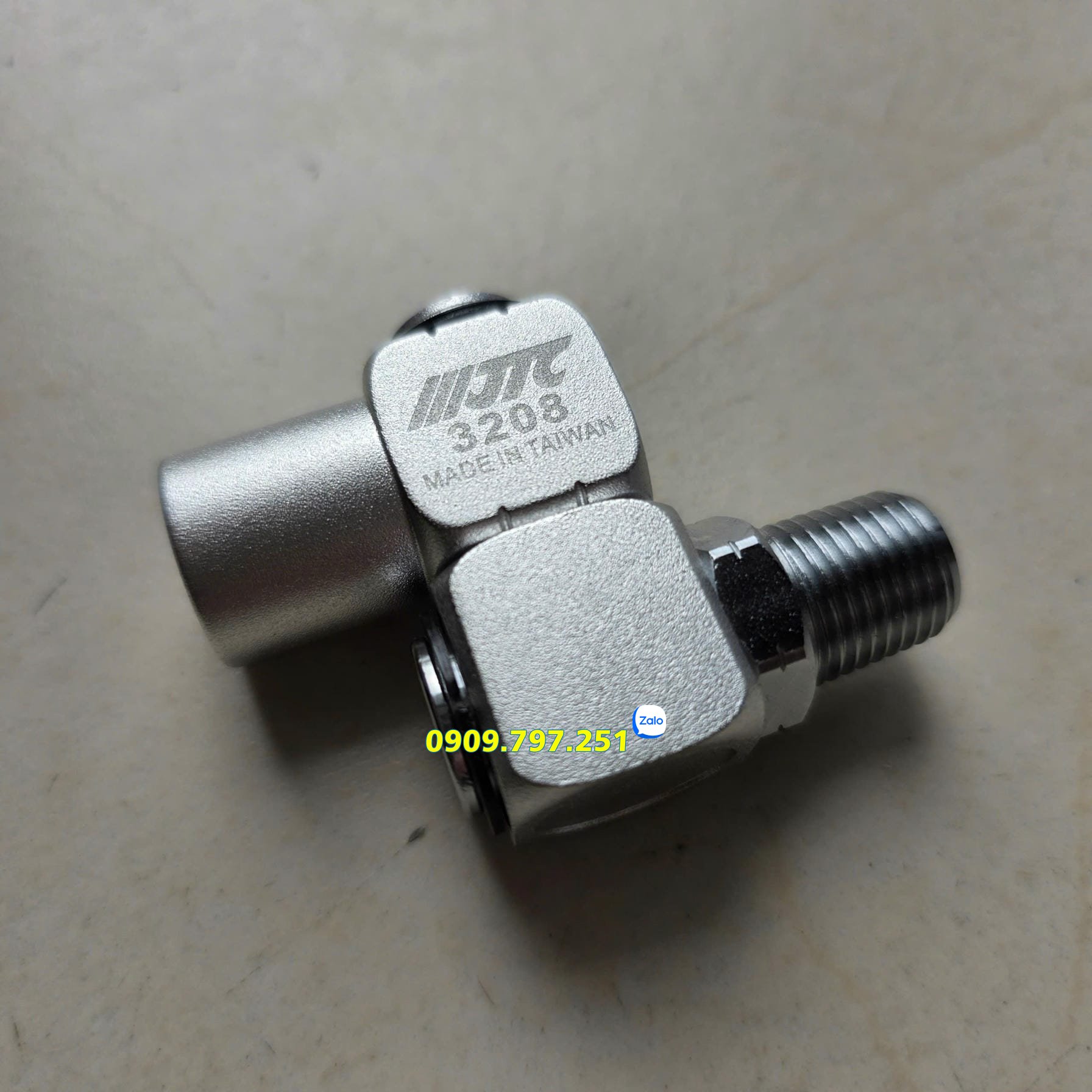 JTC 3208 Khớp nối lắc léo linh hoạt cho thiết bị dùng khí nén