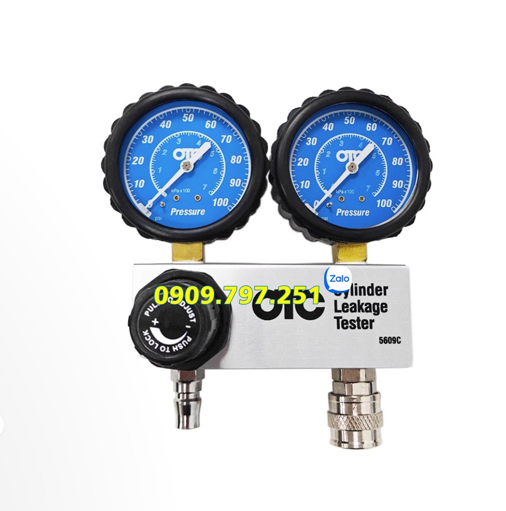 Leak down tester - Bộ đồng hồ thử kín buồng đốt động cơ OTC 5609C