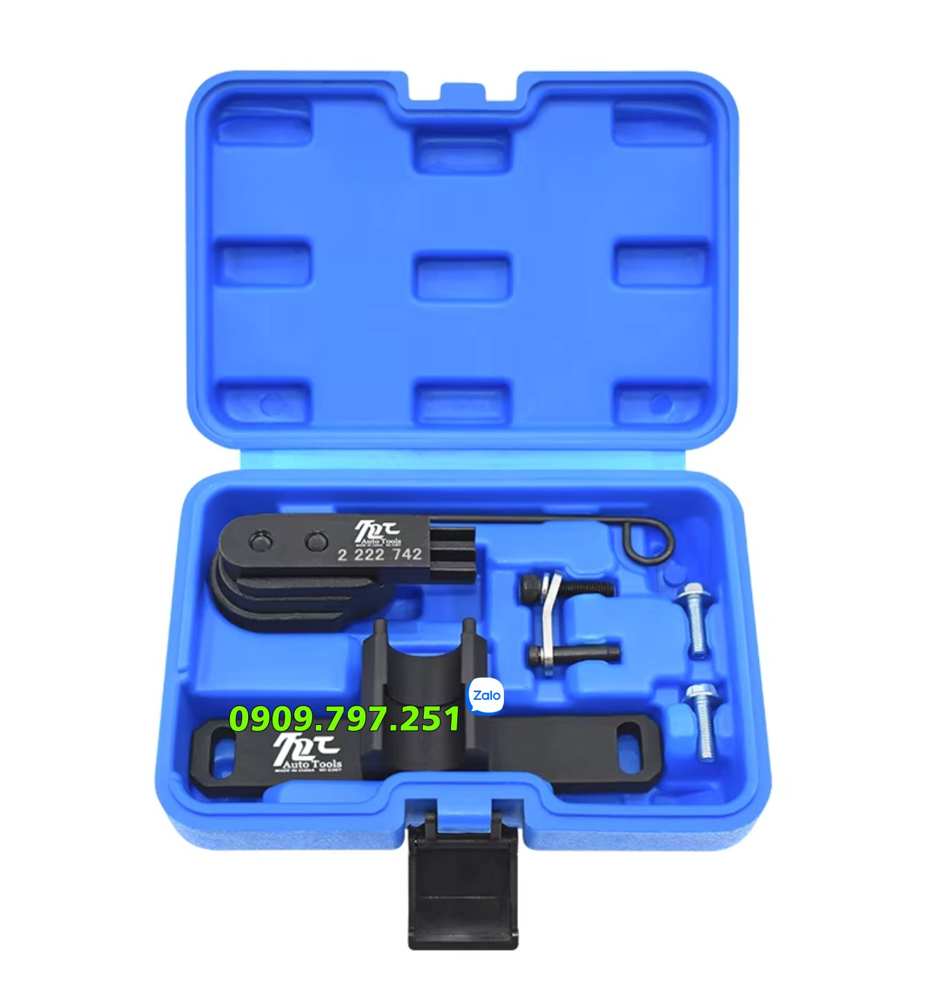 Tool gá trục cân bằng bơm nhớt và khoá bánh đà động cơ BMW N20 N26