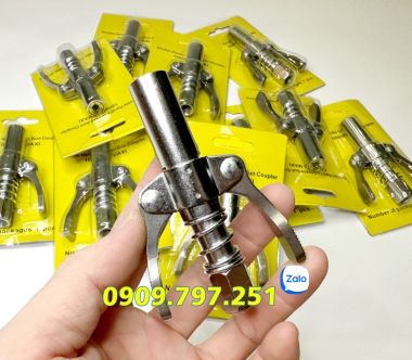 Đầu kẹp bơm mỡ, kẹp bơm mỡ 6 chấu