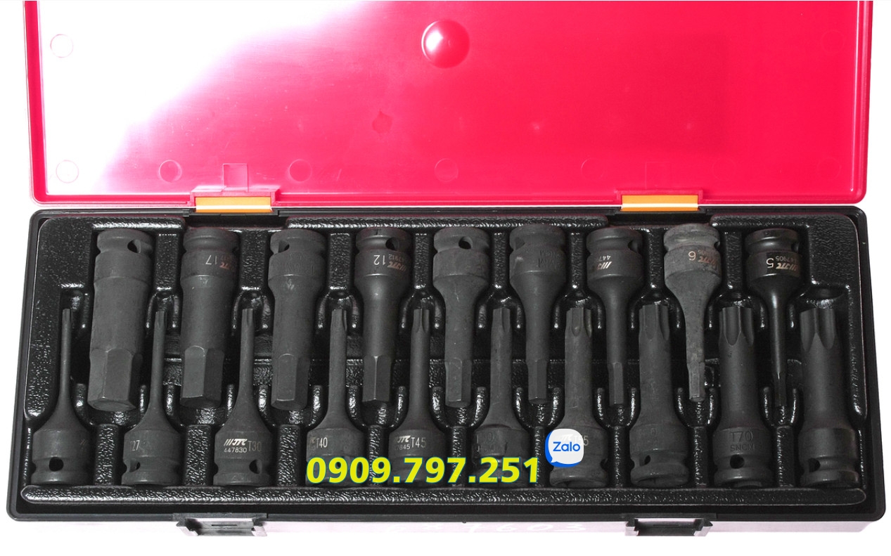 Bộ tuýp đầu lục giác sao JTC K4191