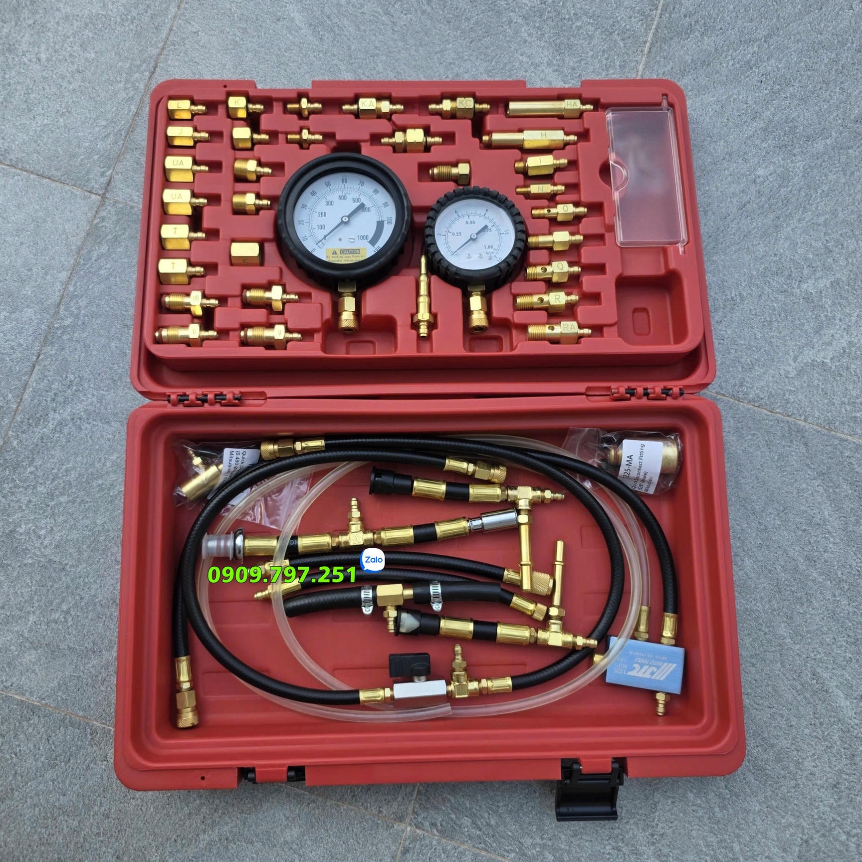 JTC-1225 Đồng hồ đo áp suất bơm xăng ô tô hãng JTC Đài Loan